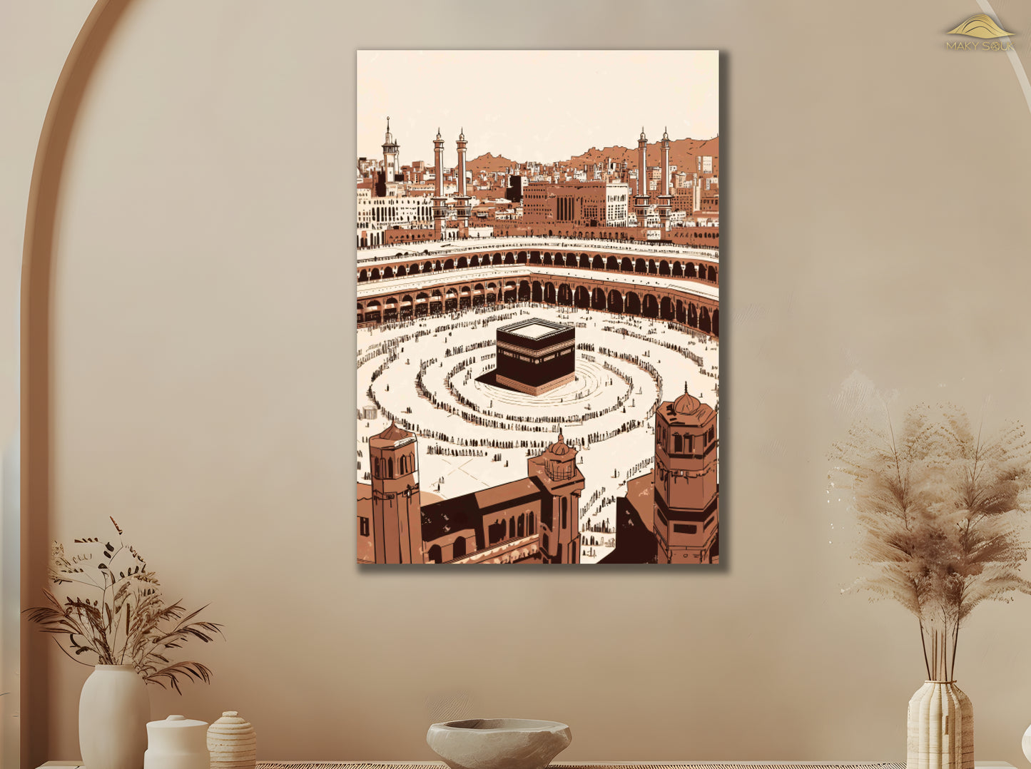 Leinwand | Die Stille der Kaaba
