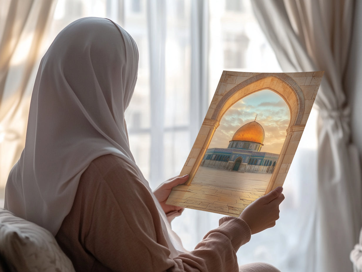 Poster | Al-Aqsa - Heilige Städte in Jerusalem