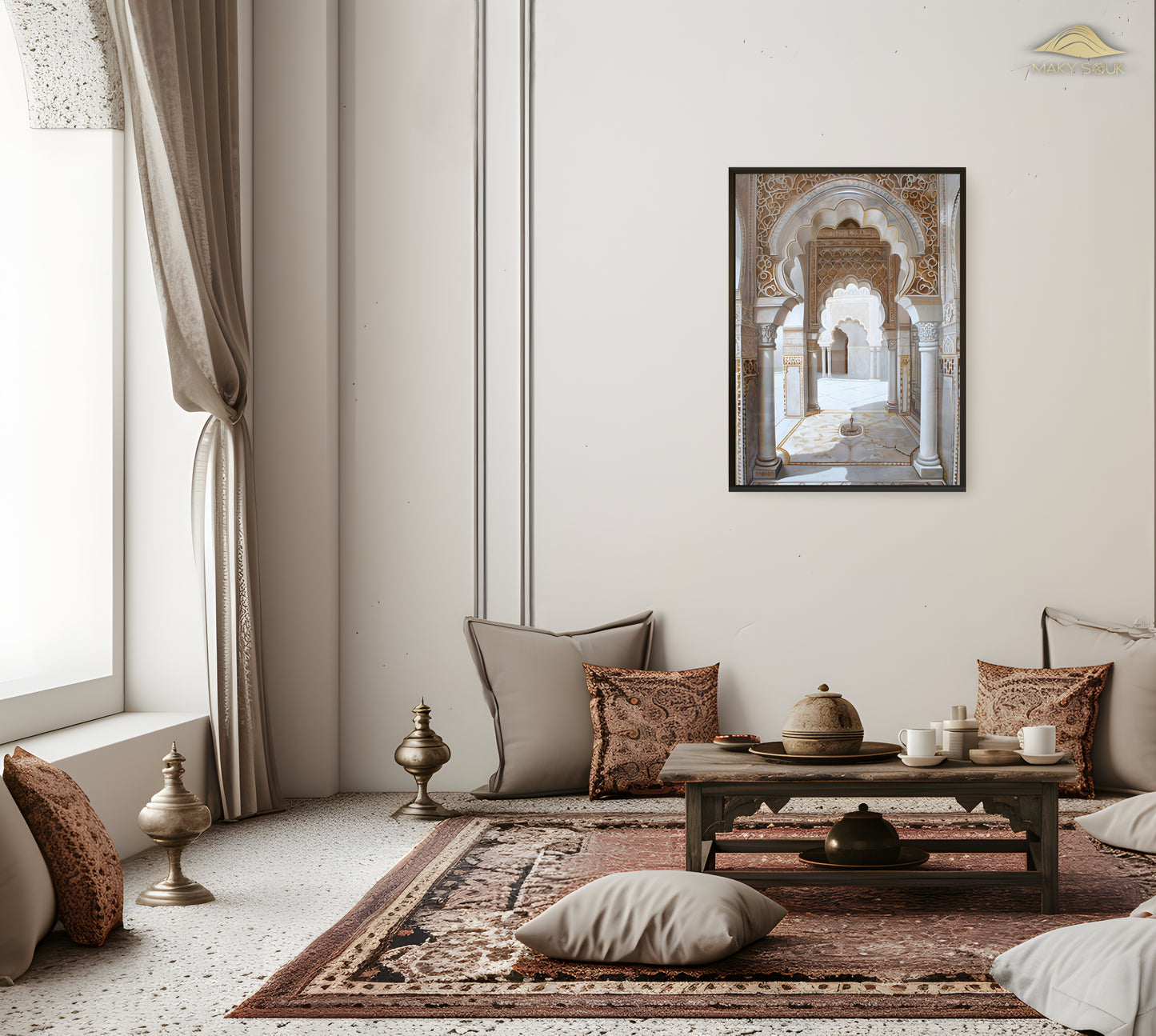 Poster | Orientalischer Türbogen
