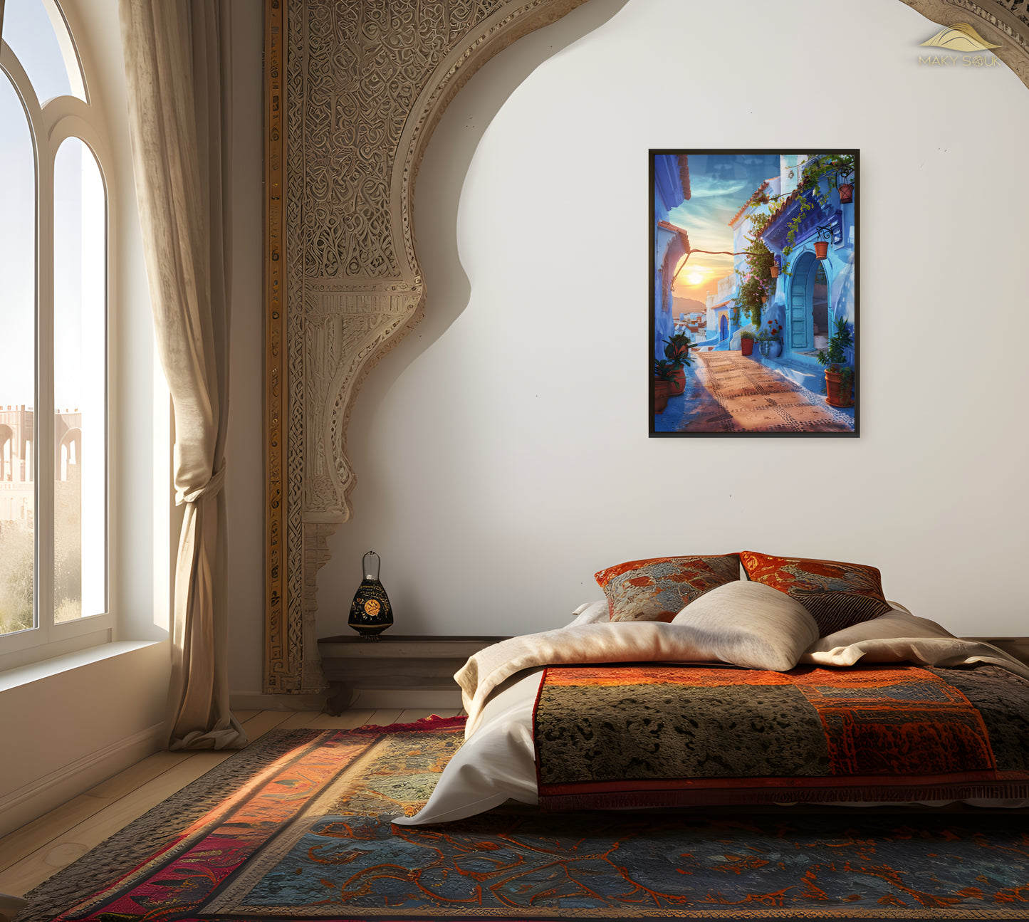 Poster | Sonnenaufgang in Chefchaouen