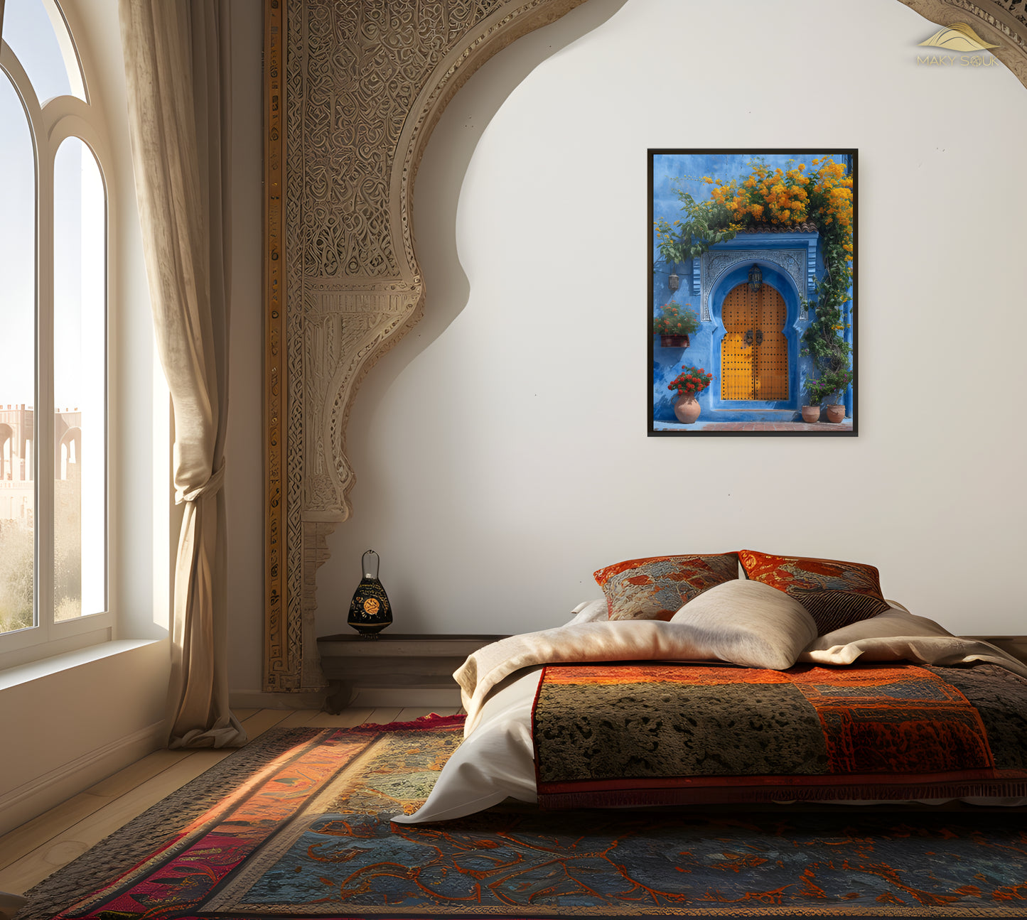 Poster | Azurblaue Pforte