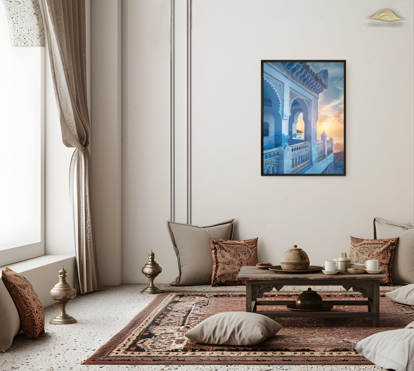 Poster | Chefchaouen's Morgendämmerung