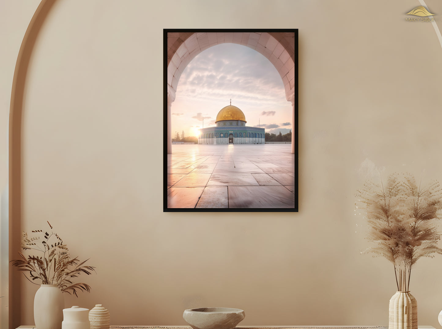 Poster | Al-Aqsa - Heiliges Licht von Jerusalem