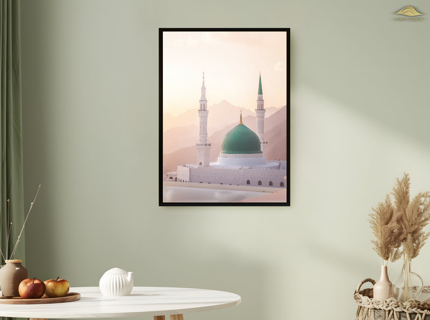 Poster | Masjid an-Nabawi - Die grüne Kuppel