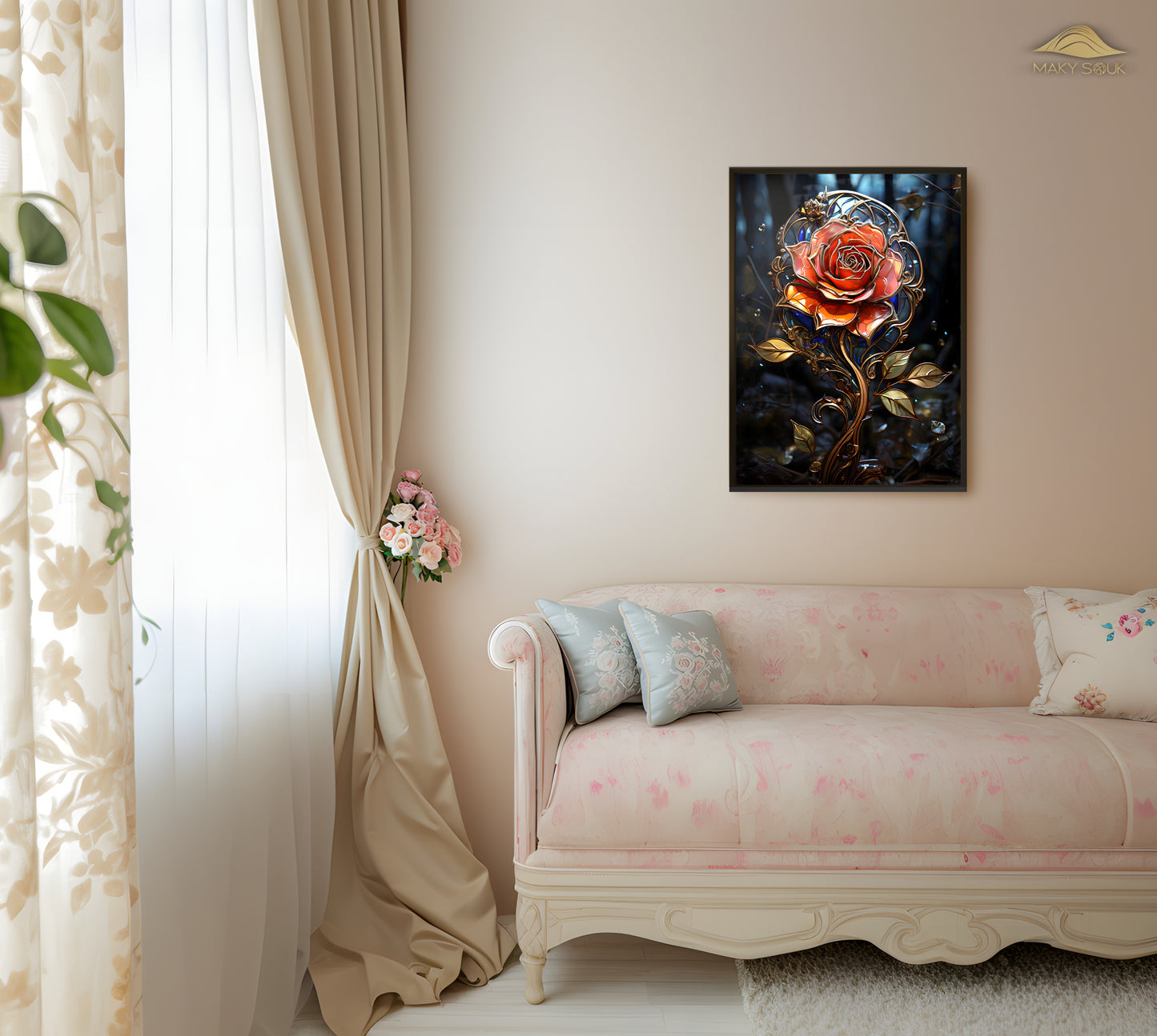 Poster | Märchenhafte Rose