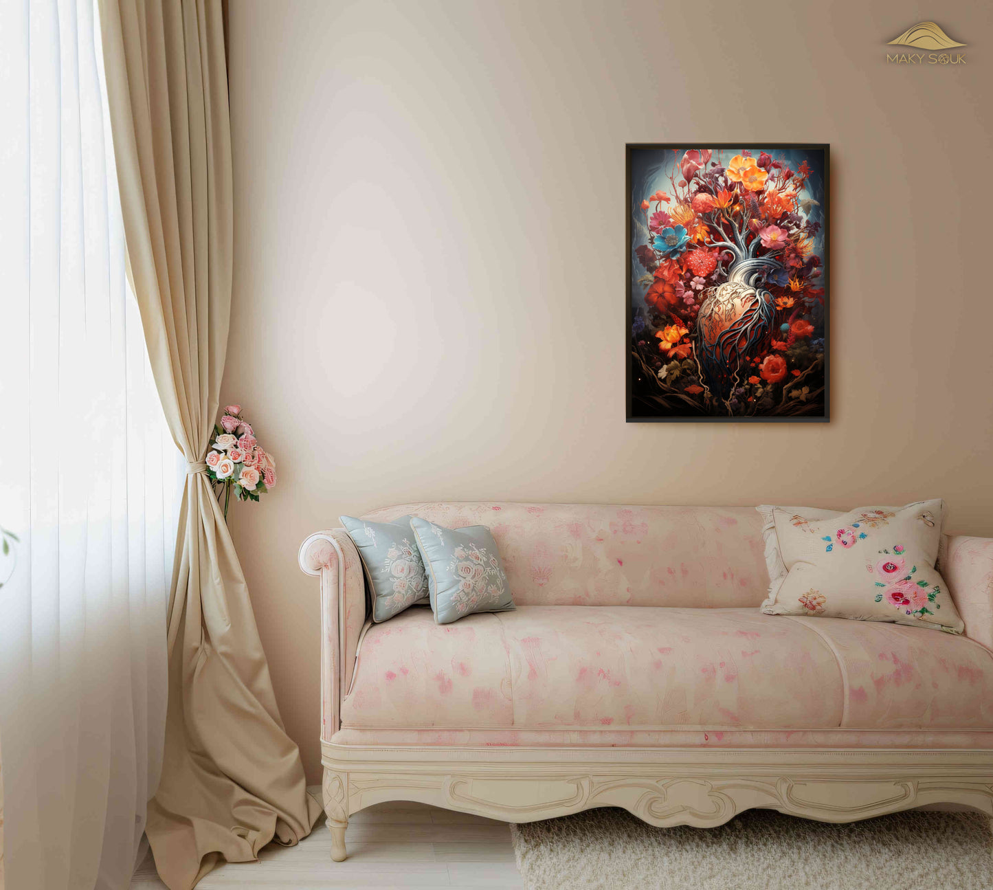Poster | Pochende Blumenpracht