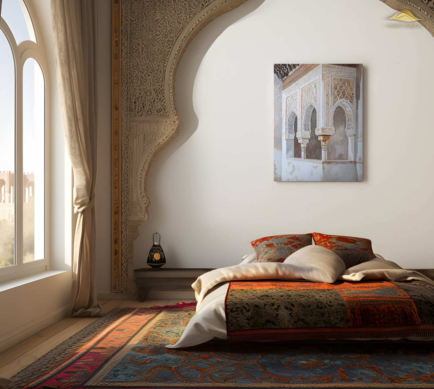 Leinwand | Balkon des Orients