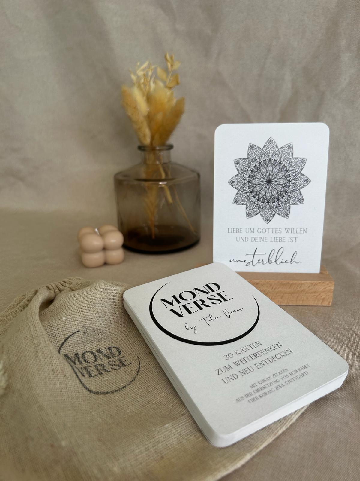 Weisheiten des Islams : Kartenset "Mondverse" - 30 muslimische Verse, Zitate und Affirmationen auf Deutsch