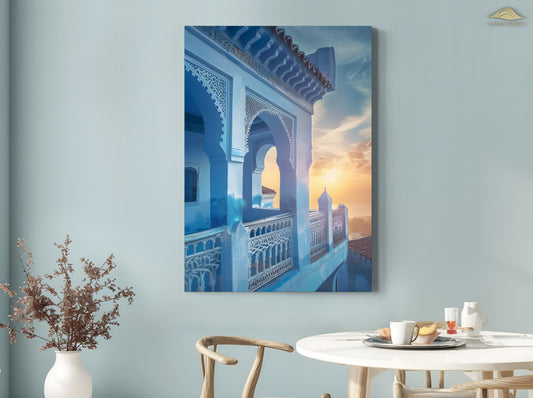 Leinwand | Chefchaouen's Morgendämmerung
