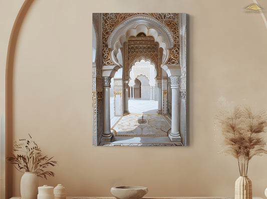 Leinwand | Orientalischer Türbogen