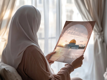 Poster | Al-Aqsa - Heiliges Licht von Jerusalem