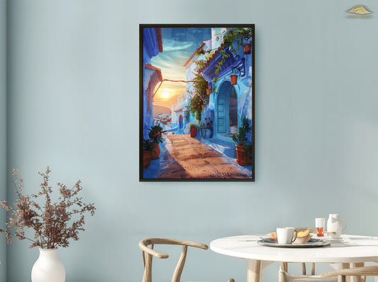 Poster | Sonnenaufgang in Chefchaouen