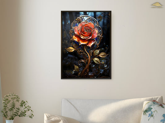 Poster | Märchenhafte Rose