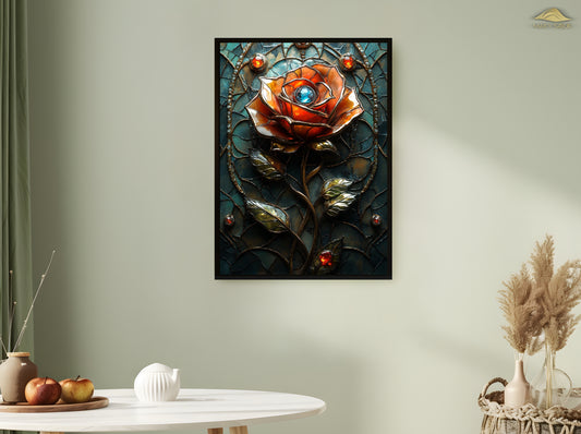 Poster | Verzauberte Rose
