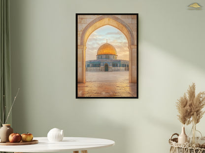 Poster | Al-Aqsa - Heilige Städte in Jerusalem