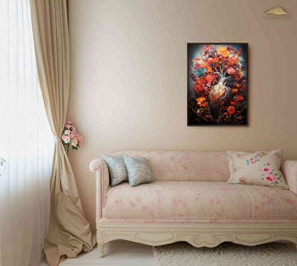 Poster | Pochende Blumenpracht