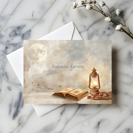 Postkarte Ramadan Kareem V3